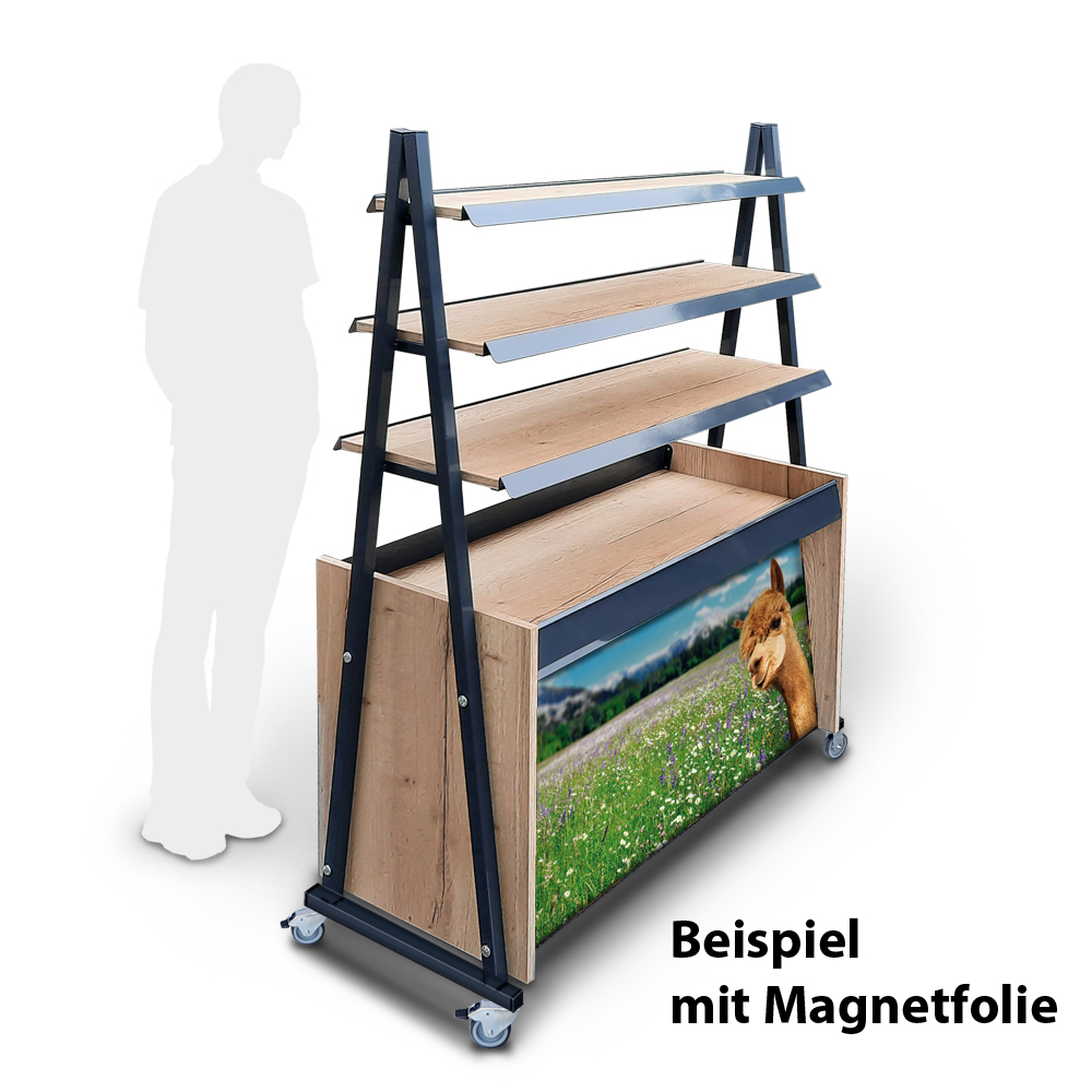 FR 1256 – Freistehendes Regal, rollbar – Bild 2